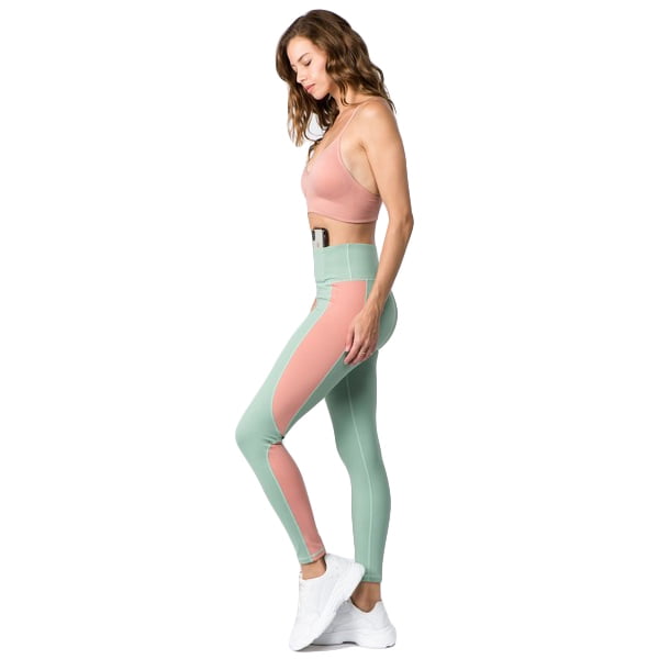 Women s Active Color Block Sports Legging Walmart