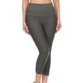 thumbnail image 1 of Women’s Active Compression Capri Leggings (Charcoal, Large/Extra Large), 1 of 3