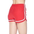 thumbnail image 1 of Women's Active Dolphin Hem Running Shorts Yoga Fitness Sport Elastic Waist Shorts, 1 of 5