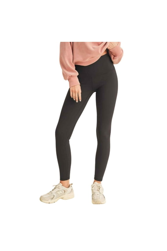 Women's Active Fleece Lined High Waisted Leggings, Black, XS, 1 PC