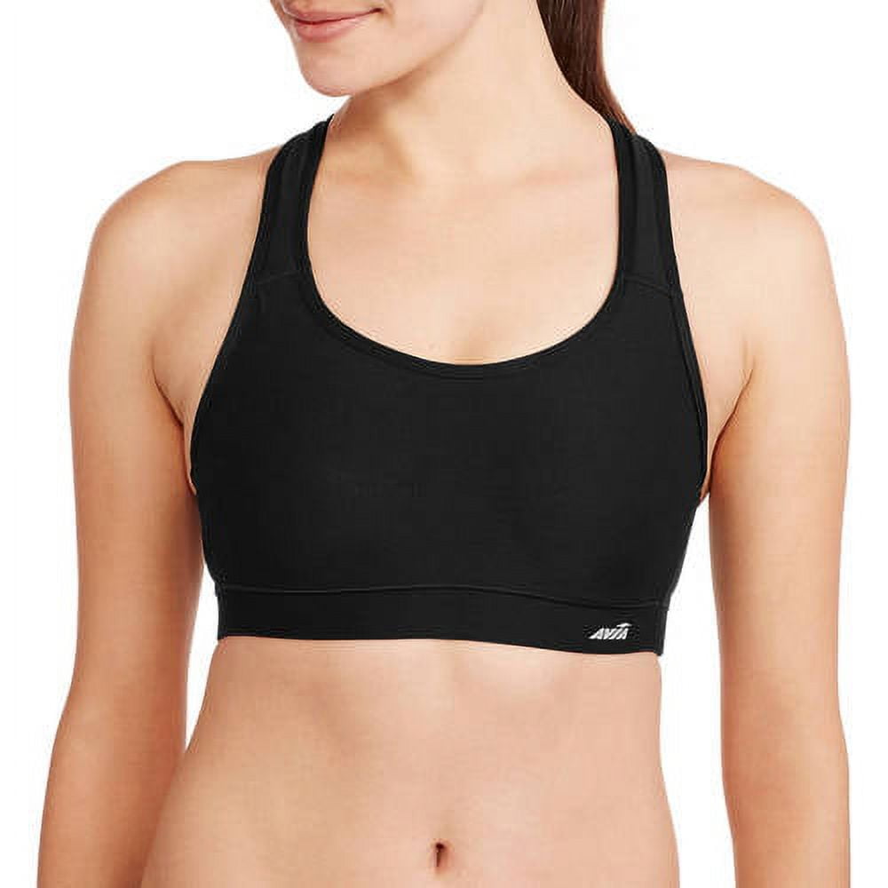 Women's Active High Impact Sports Bra With Cushioned Straps 