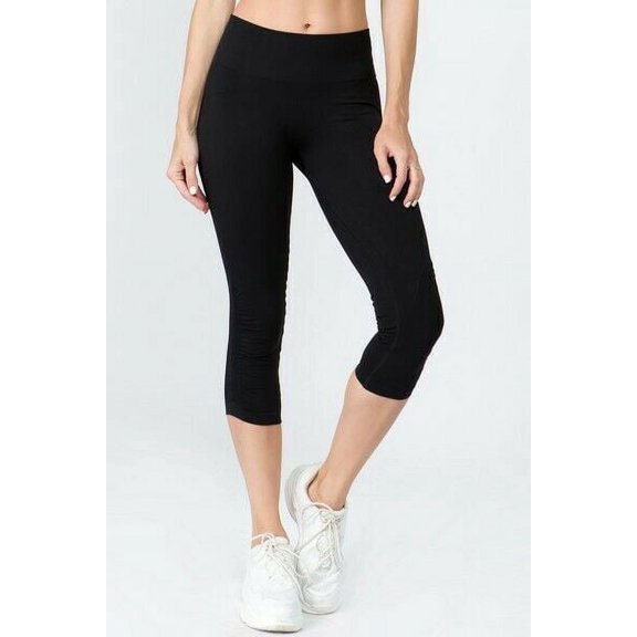 Women's Active High Rise Cinched Ankle Seamless Leggings - Size Women's Medium