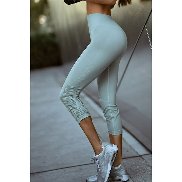 Women's Active High Rise Cinched Ankle Seamless Leggings 