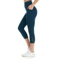 thumbnail image 1 of Women's Active High Waist 7/8 Length Legging With Striped Sheer Mesh & Pockets, 1 of 4