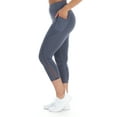 thumbnail image 1 of Women's Active High Waist 7/8 Length Legging With Striped Sheer Mesh & Pockets, 1 of 4