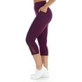 thumbnail image 1 of Women's Active High Waist 7/8 Length Legging With Striped Sheer Mesh & Pockets, 1 of 4
