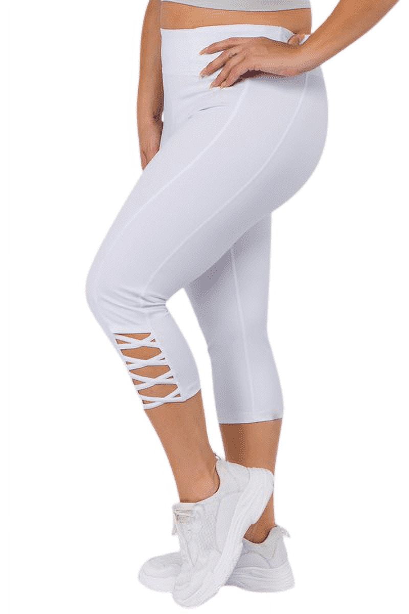 White Aether High-Rise Capri Leggings - Women  Capri leggings, Workout  wear, Women's leggings