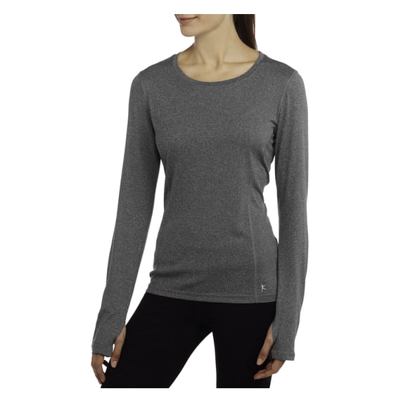 Women's Active Long-Sleeve Performance Tee with Mesh Details