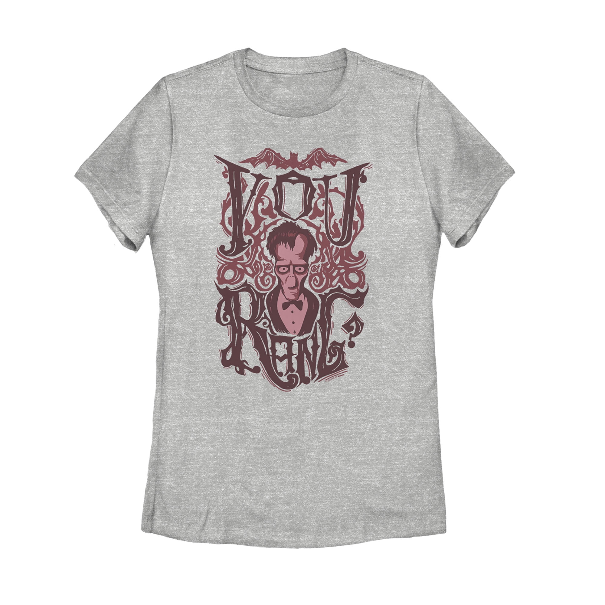 Women's Addams Family Lurch Ornate You Rang Graphic Tee Athletic ...