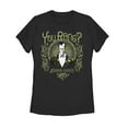 thumbnail image 1 of Women's Addams Family Lurch You Rang  Graphic Tee Black X Large, 1 of 3