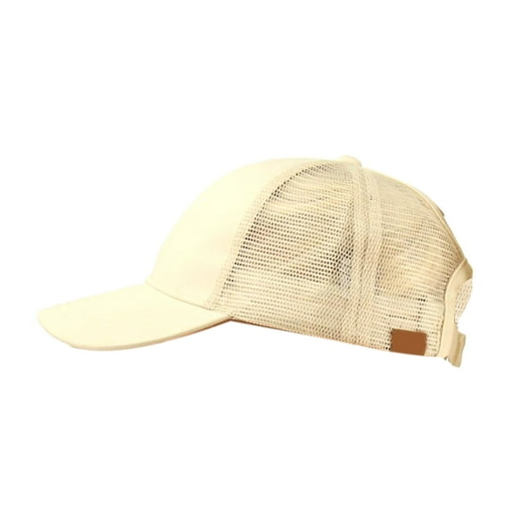 Women’s Adjustable Athletic Trucker Hat Mesh Baseball Cap Dad Hat