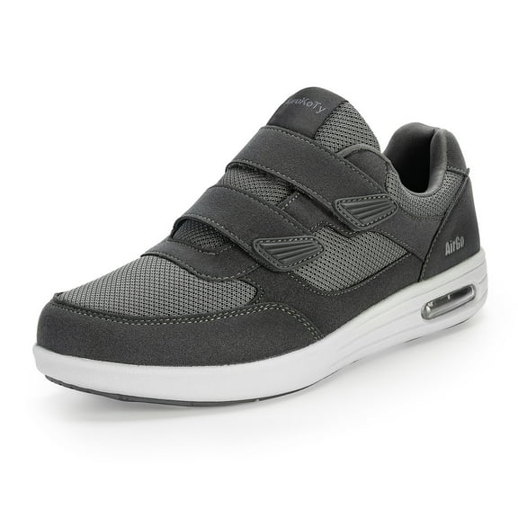 Women's Adjustable Fit Diabetic Shoes Orthopedic Walking Sneakers | Plantar Fasciitis/Swollen Feet/Bunions | Wide Size 6.5-11.5