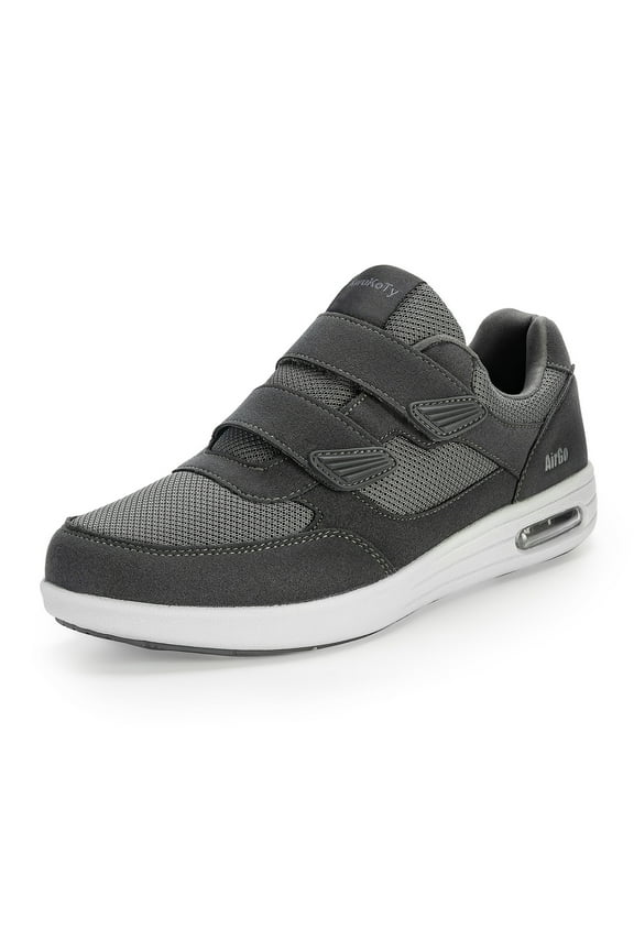 Women's Adjustable Fit Diabetic Shoes Orthopedic Walking Sneakers | Plantar Fasciitis/Swollen Feet/Bunions | Wide Size 6.5-11.5