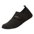 thumbnail image 1 of Women's Adjustable Hook and Loop Walking Shoes Breathable Mesh Lightweight Slip On Flat Casual Sport Sneakers 42, 1 of 5