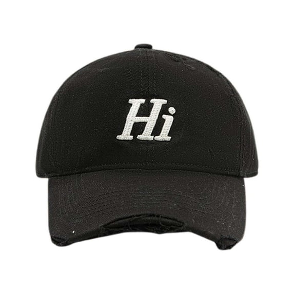 Women's Adjustable Oversized Baseball Hat Extended Brim, Deep Bill, Sun Protection, Fashionable, One Size