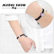 CONSTANTLIFE Women's Adjustable Paw Locket Pet Cremation Urns for Dog Ashes Cat Ashes Holder Funeral Urns Bracelet for Cremation Ashes Memorial Jewelry