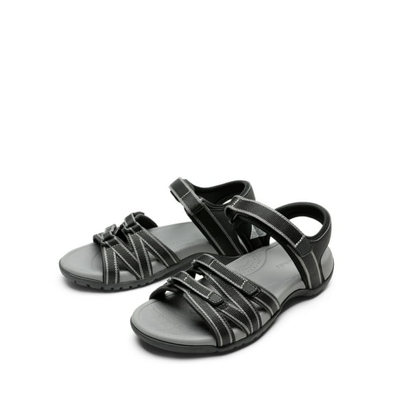 Women's Adjustable Strap Hiking Sandals, Comfortable, Lightweight, Ideal for Sports, Travel, Summer, and Beach