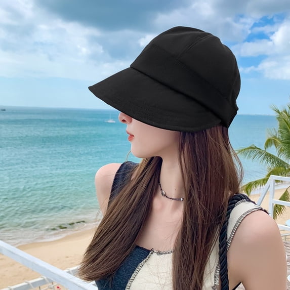 Women's Adjustable Wide Brim Sun Hat, Lightweight Baseball Cap with UPF 50+ Sun Protection for Summer, Perfect for Hiking, Camping, Beach, and Daily Outdoor Activities, Breathable and Water-Resistant