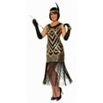 thumbnail image 1 of Rubies Art Deco Flapper Dress Costume for Adults, Women's XS/Small, 1 of 2