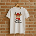 thumbnail image 1 of Women’s Adult Christmas Shirt – Festive Holiday Graphic Short Sleeve Tee, 1 of 8