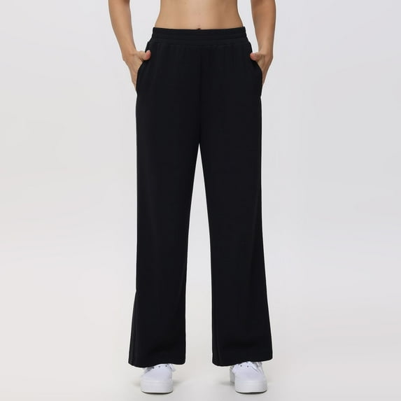 Women's Adyson Parker Wide Leg Pajama Pants Color: Black Size: SMALL