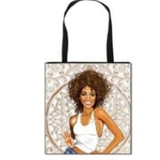Womens African American Graphic Tote Bag