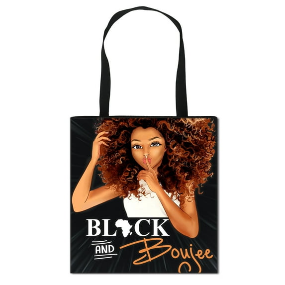 Women's African American Graphic Tote Bag