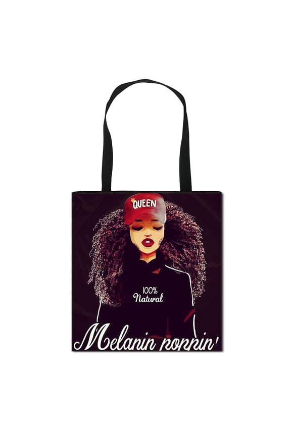 Women's African American Graphic Tote Bag