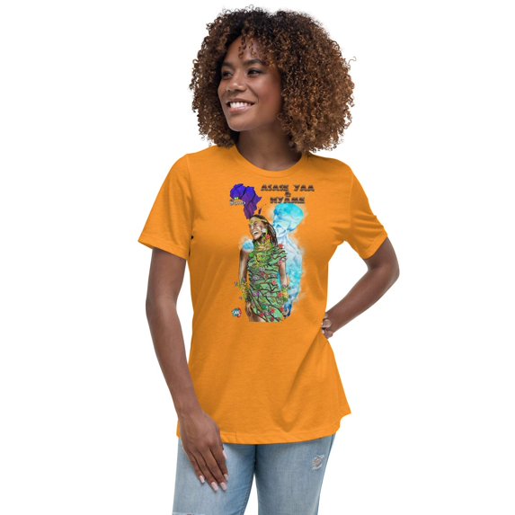 Women's Afrikkan Pantheon Nyame Asase Yaa t-shirt