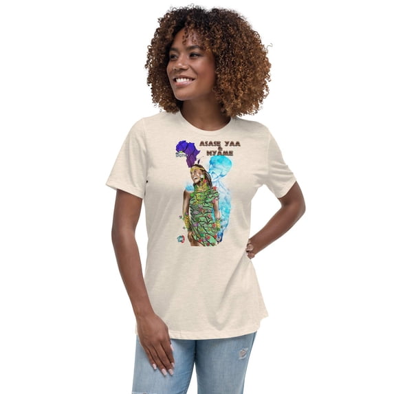 Women's Afrikkan Pantheon Nyame Asase Yaa t-shirt