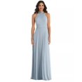 thumbnail image 1 of Women's After Six High Neck Backless Maxi Dress, Mist, 6, 1 of 2
