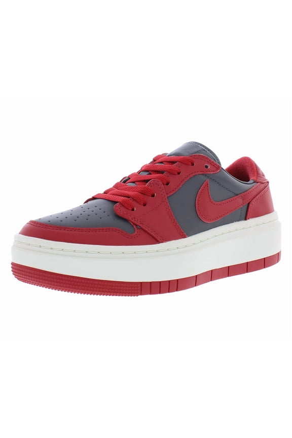 Air Jordan 1 Elevate Low Womens Shoes Size 12, Color: Dark Grey/Varsity Red/Sail