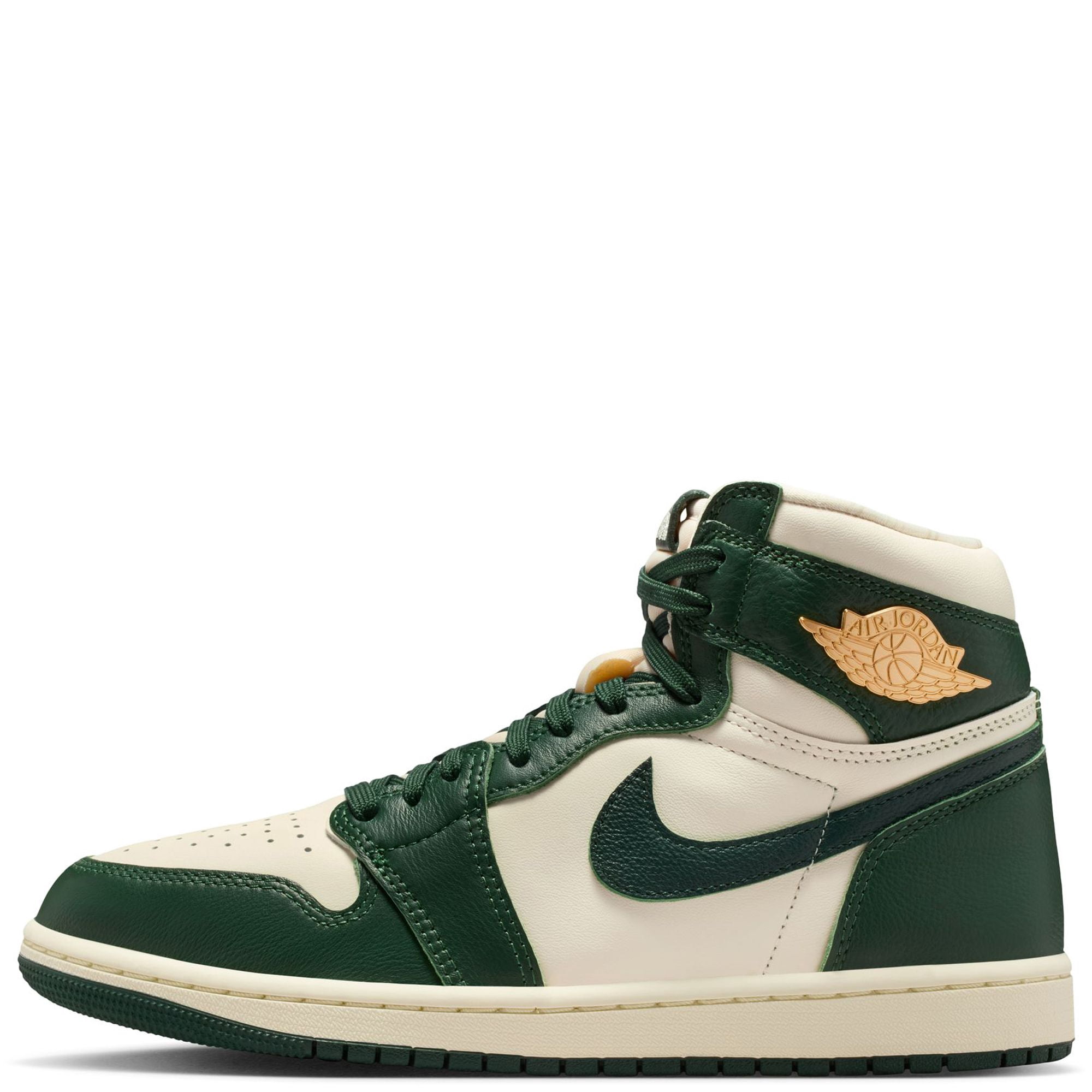 Nike Air Jordan 1 Retro Hi OG Pale Ivory / Pro Green - FIR  FD2596-101 Women's Size 12.5