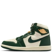 Women's Air Jordan 1 HI OG Pale Ivory/Pro Green-Fir (FD2596 101) - 12.5