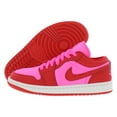 thumbnail image 1 of Nike Air Jordan 1 Low SE Womens Shoes Size 6, Color: Pink Blast/Chile Red/Sail, 1 of 4
