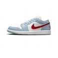 thumbnail image 1 of Women's Air Jordan 1 Low Sail/Dune Red-Blue Grey-White (DC0774 164) - 9.5, 1 of 5