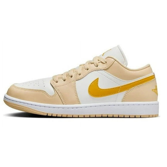 Women's Air Jordan 1 Low Sail/Yellow Ochre-Pale Vanilla (DC0774 170) - 8.5