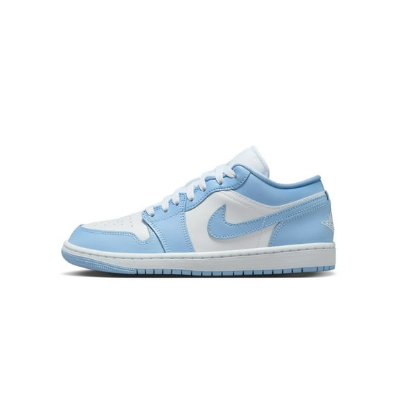 Women's Air Jordan 1 Low White/Aluminum (DC0774 142) - 10