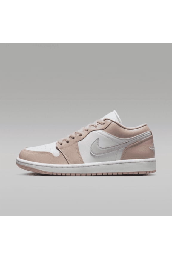 Women's Air Jordan 1 Low White/Light Bone (DC0774 120) - 11