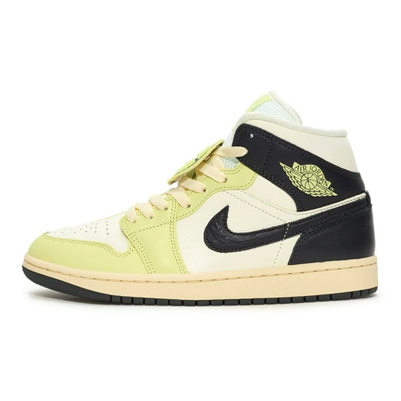 Women's Air Jordan 1 Mid SE Sail/Luminous Green-Anthracite (HQ3008 130) - 7.5