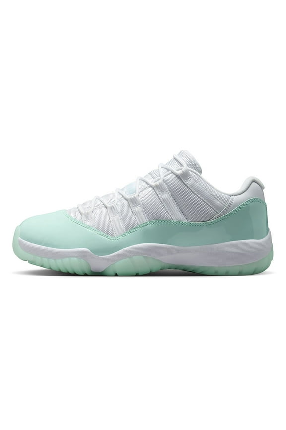 Women's Air Jordan 11 Retro Low White/Igloo (AH7860 103) - 5.5