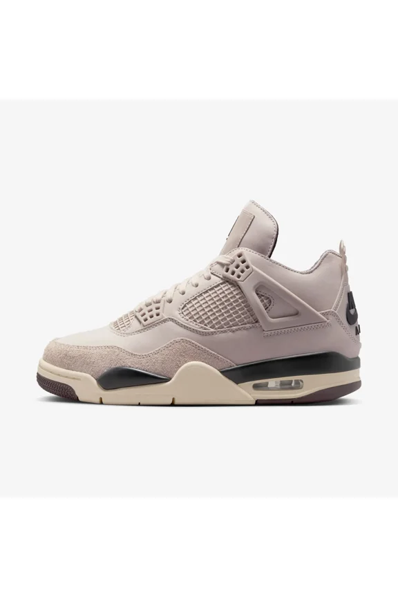 Air Jordan Mens Air 4 Retro A Ma Maniere While You were Sleeping Fossil Stone/Metallic Pewter 13.5 Women/12 Men