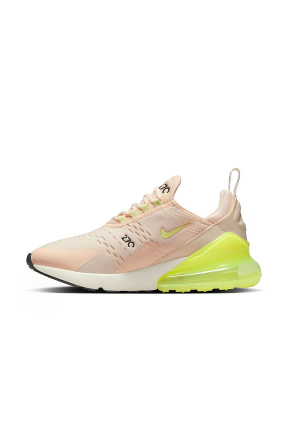 Women's Air Max 270 Guava Ice/Life Lime-Black-Sail (AH6789 802) - 6
