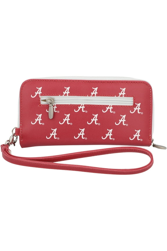 Women's Alabama Crimson Tide Zip-Around Wristlet Wallet