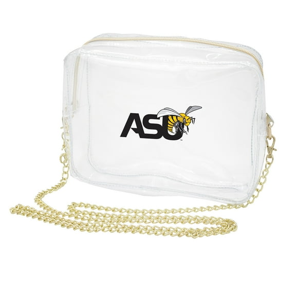 Women's Alabama State Hornets Camera Crossbody Bag