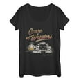 thumbnail image 1 of Women's Aladdin Cave of Wonder Postcard  Scoop Neck Black Medium, 1 of 3