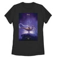 thumbnail image 1 of Women's Aladdin Choose Wisely Movie Poster  Graphic Tee Black X Large, 1 of 3