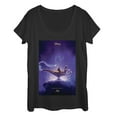 thumbnail image 1 of Women's Aladdin Choose Wisely Movie Poster  Scoop Neck Black Small, 1 of 3