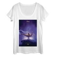 thumbnail image 1 of Women's Aladdin Choose Wisely Movie Poster  Scoop Neck White X Large, 1 of 3