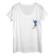 thumbnail image 1 of Women's Aladdin Genie Badge  Scoop Neck White 2X Large, 1 of 3